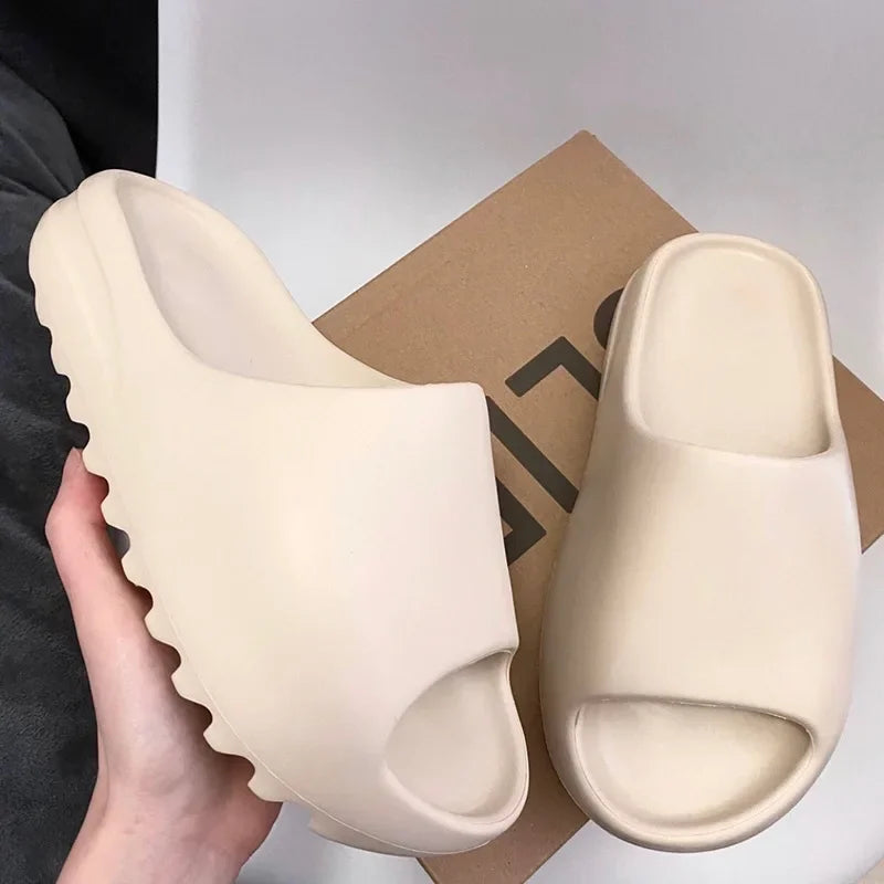 Sandalias de plataforma EVA antideslizantes, gruesas y suaves, para hombre y mujer, para interiores y exteriores, para ducha y baño, para adultos