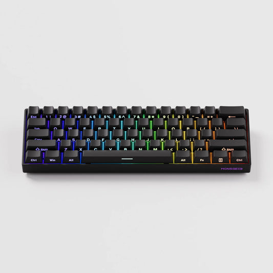 Teclado magnético Akko MonsGeek FUN60 PRO e MAX HE, 60% teclados mecânicos para jogos, gatilho rápido, teclado personalizado 8K para jogadores, e-sports