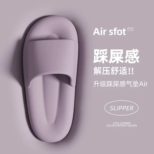 Pantuflas de suela suave para hombre y mujer, ligeras, con punta abierta, antideslizantes, de EVA, para interior y exterior, de secado rápido, para baño