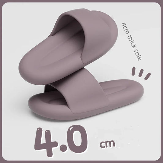 Pantuflas de suela suave para hombre y mujer, ligeras, con punta abierta, antideslizantes, de EVA, para interior y exterior, de secado rápido, para baño