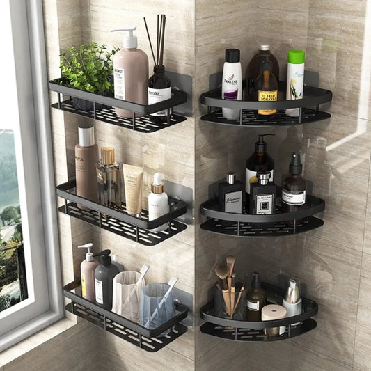Bathroom Storage Shelf, Eco-Friendly and Recyclable, Shampoo Holder, Shower Soap Solution Organizer, Household Products 
